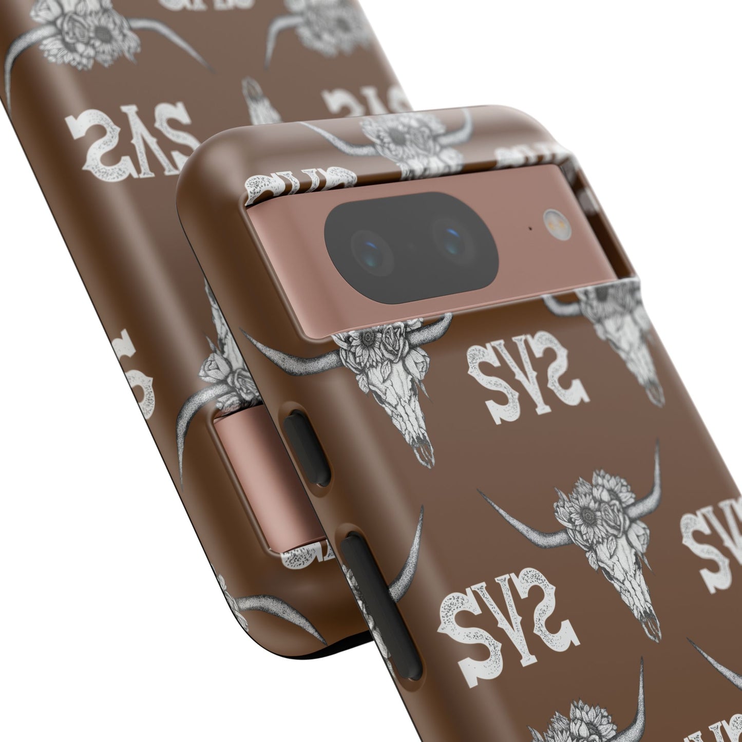 Blooms & Bone | Brown Phone Case