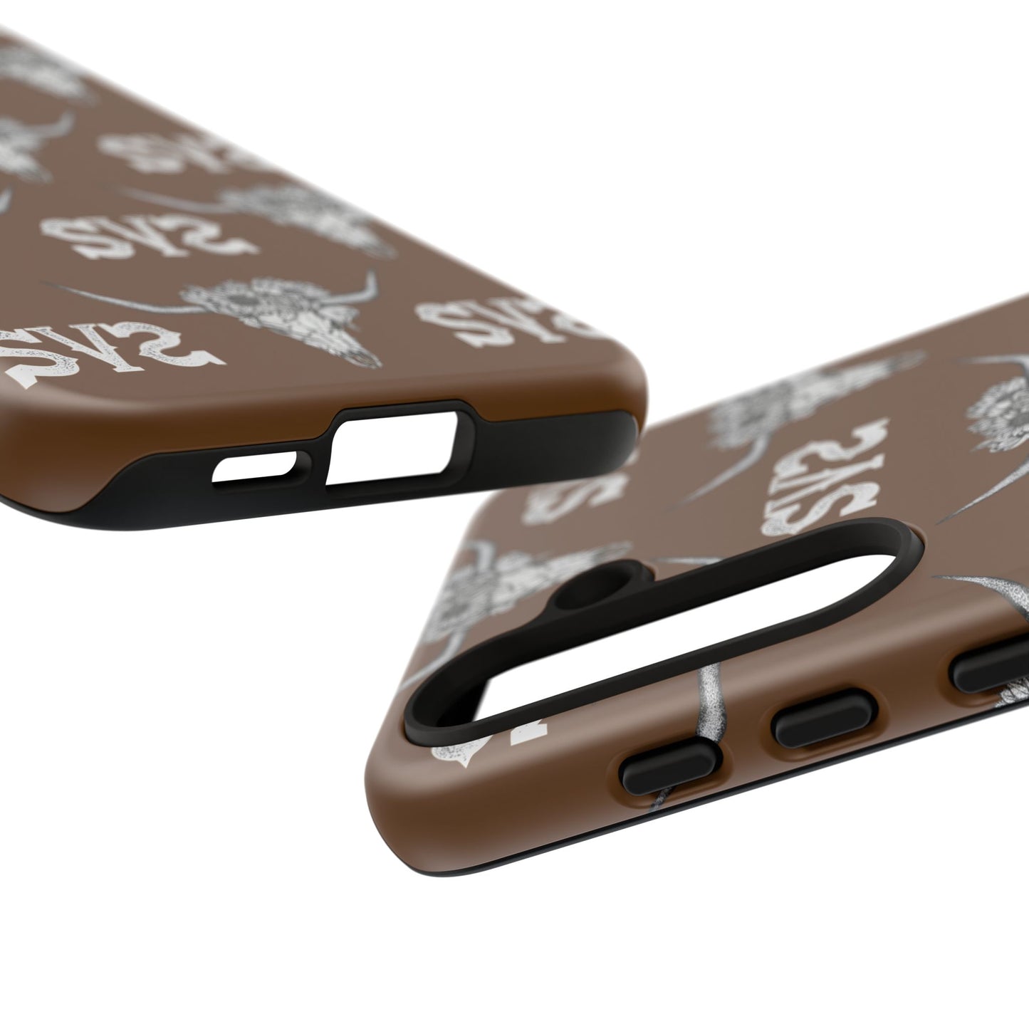 Blooms & Bone | Brown Phone Case