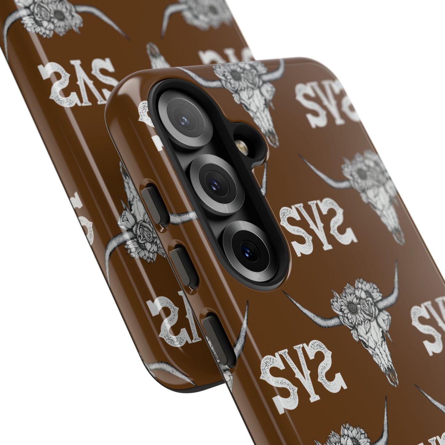 Blooms & Bone | Brown Phone Case