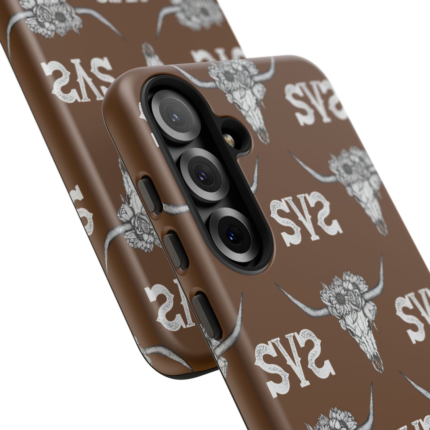 Blooms & Bone | Brown Phone Case