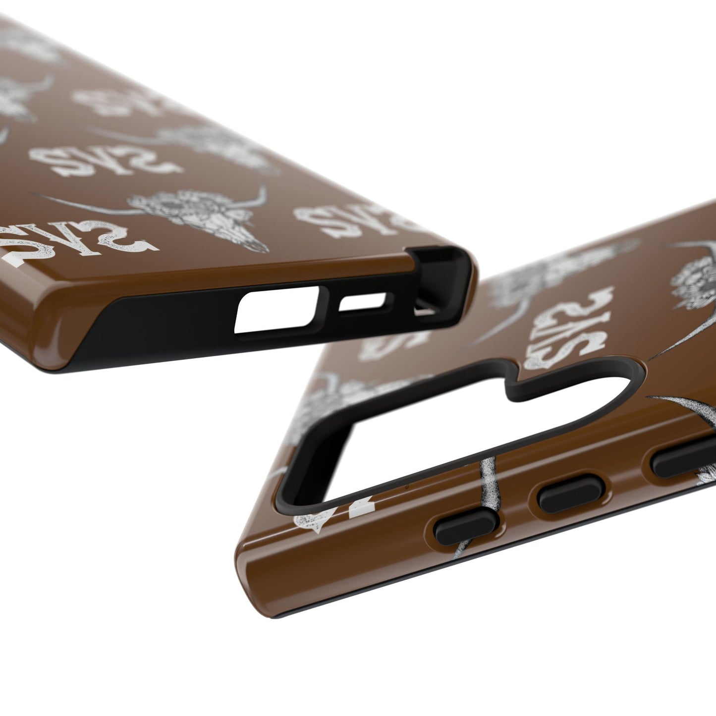 Blooms & Bone | Brown Phone Case