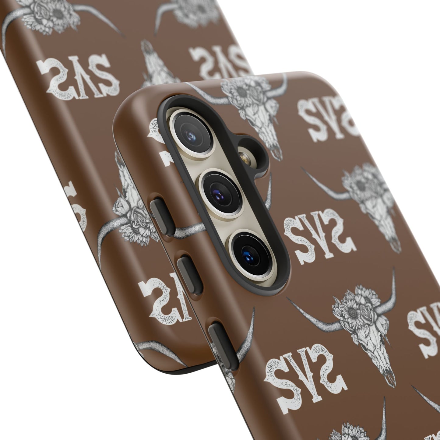 Blooms & Bone | Brown Phone Case