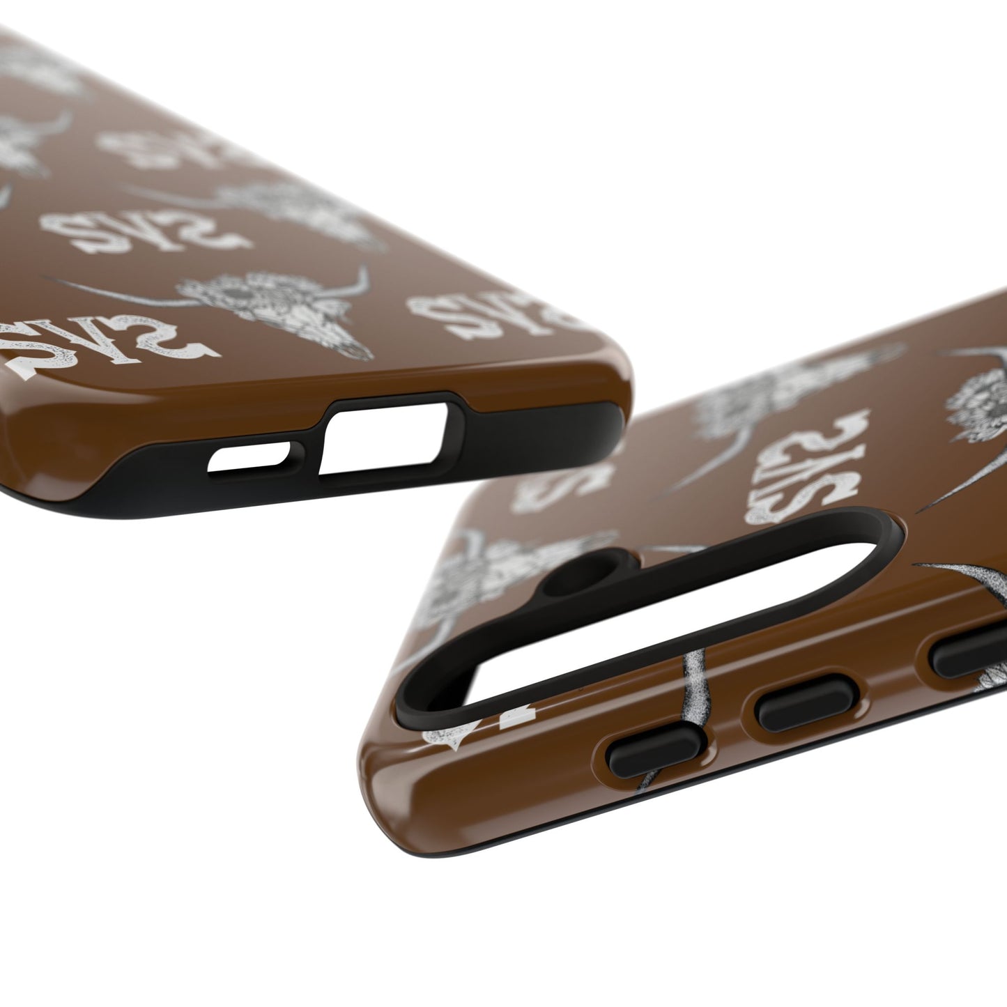 Blooms & Bone | Brown Phone Case