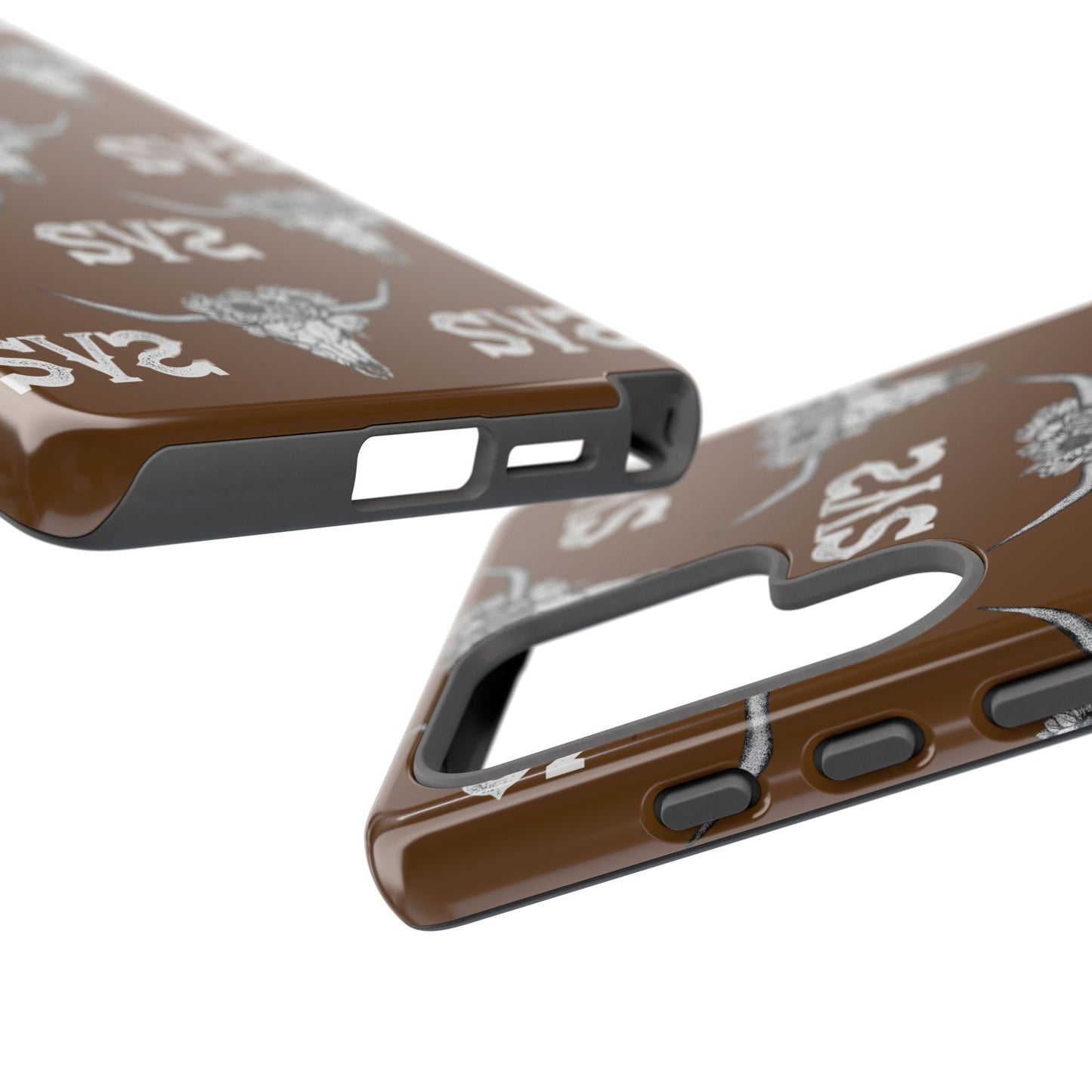Blooms & Bone | Brown Phone Case