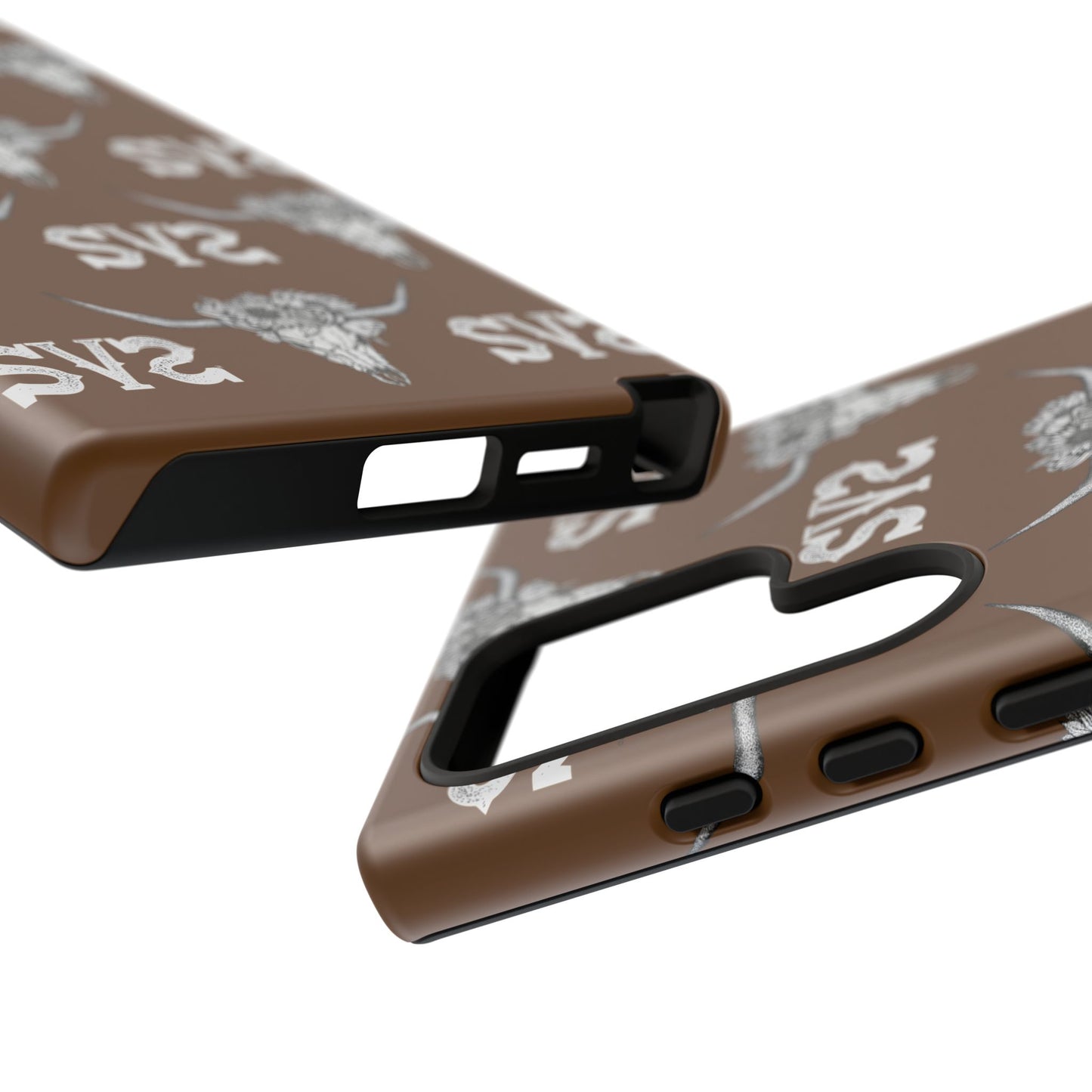 Blooms & Bone | Brown Phone Case