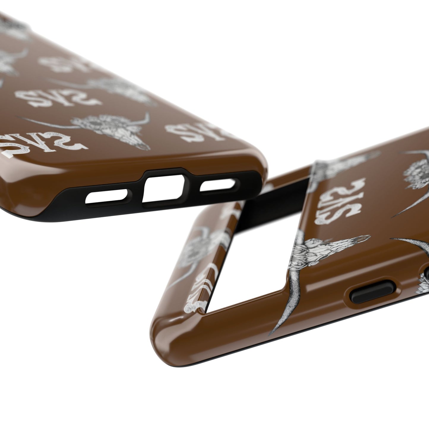 Blooms & Bone | Brown Phone Case