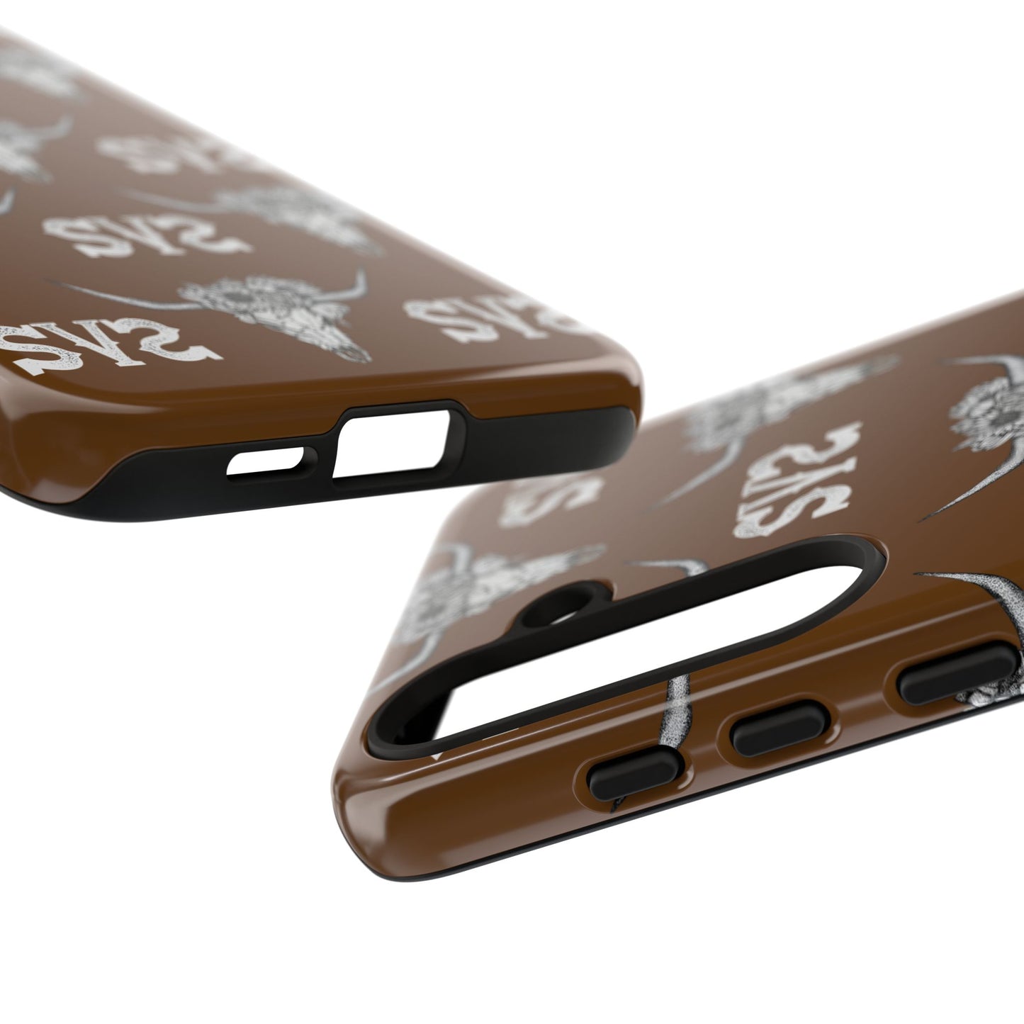 Blooms & Bone | Brown Phone Case