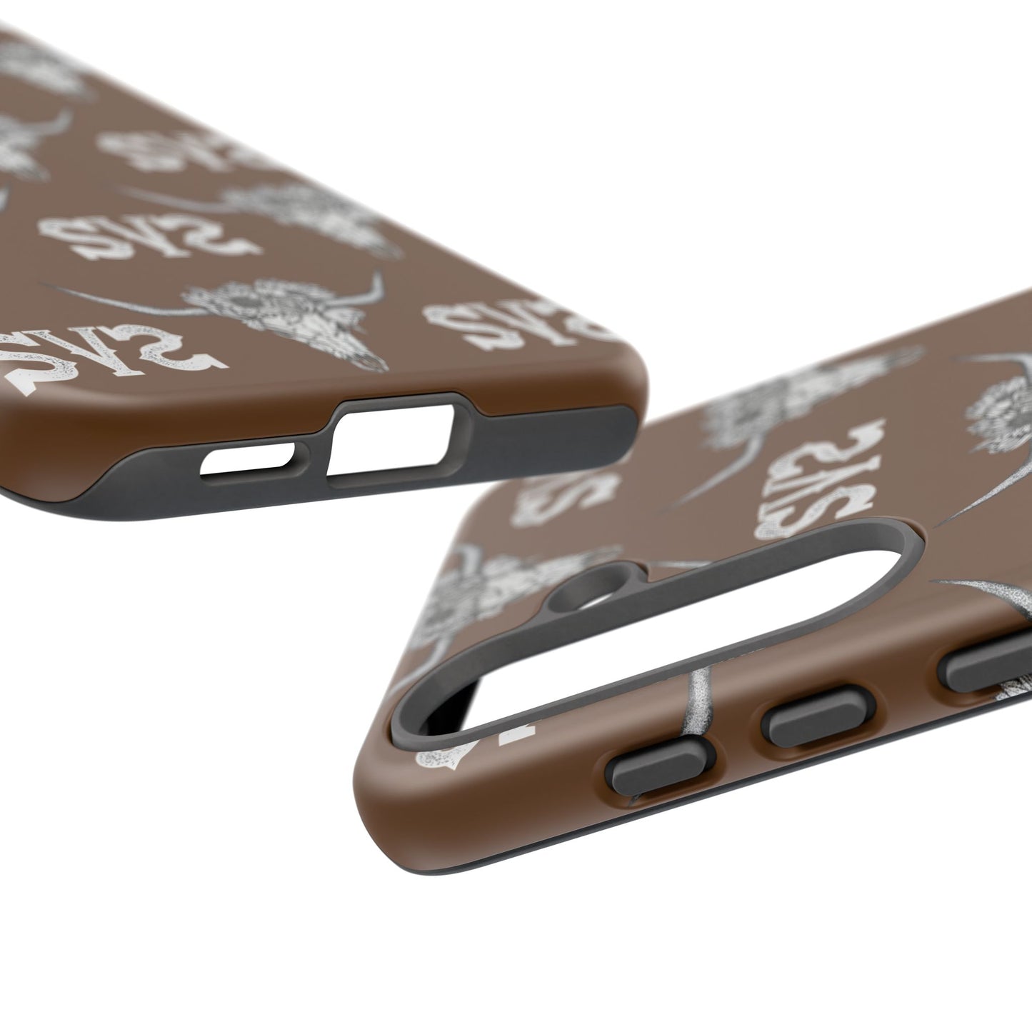 Blooms & Bone | Brown Phone Case