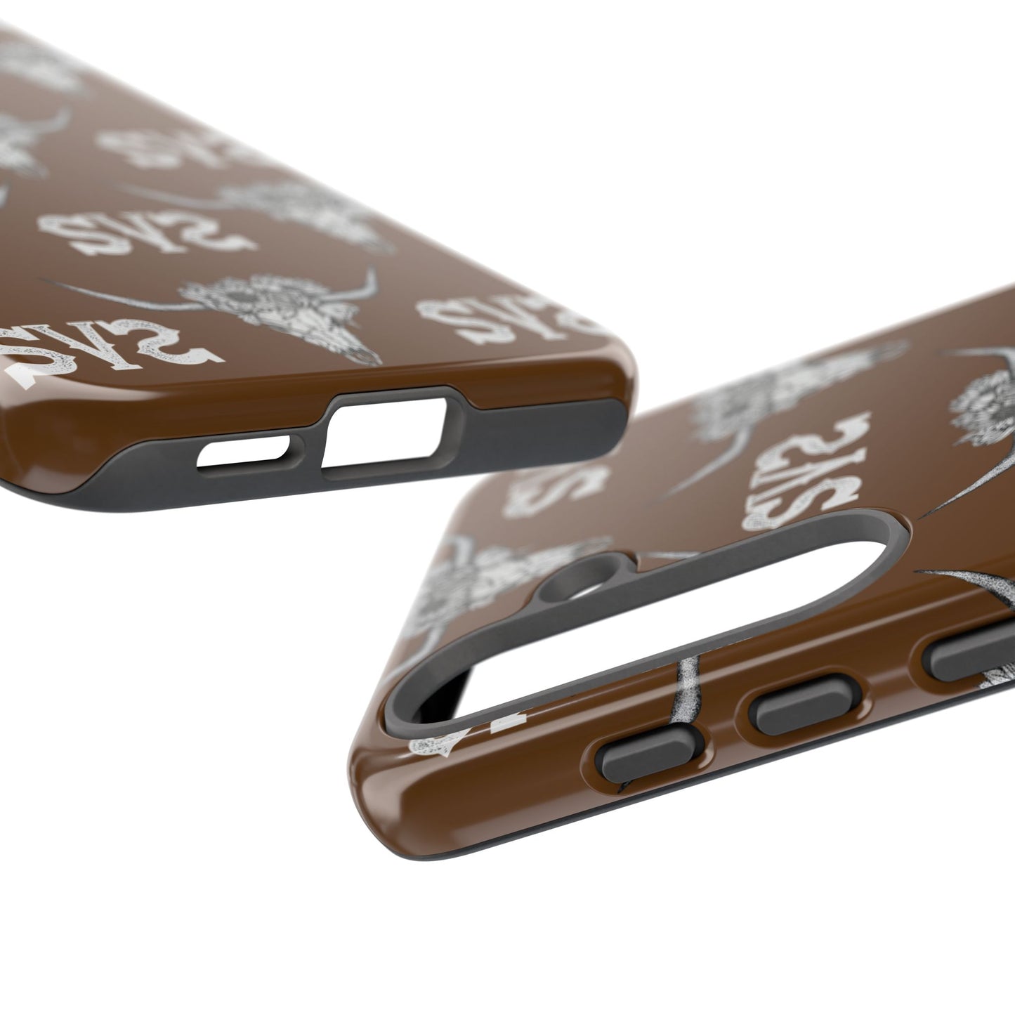 Blooms & Bone | Brown Phone Case