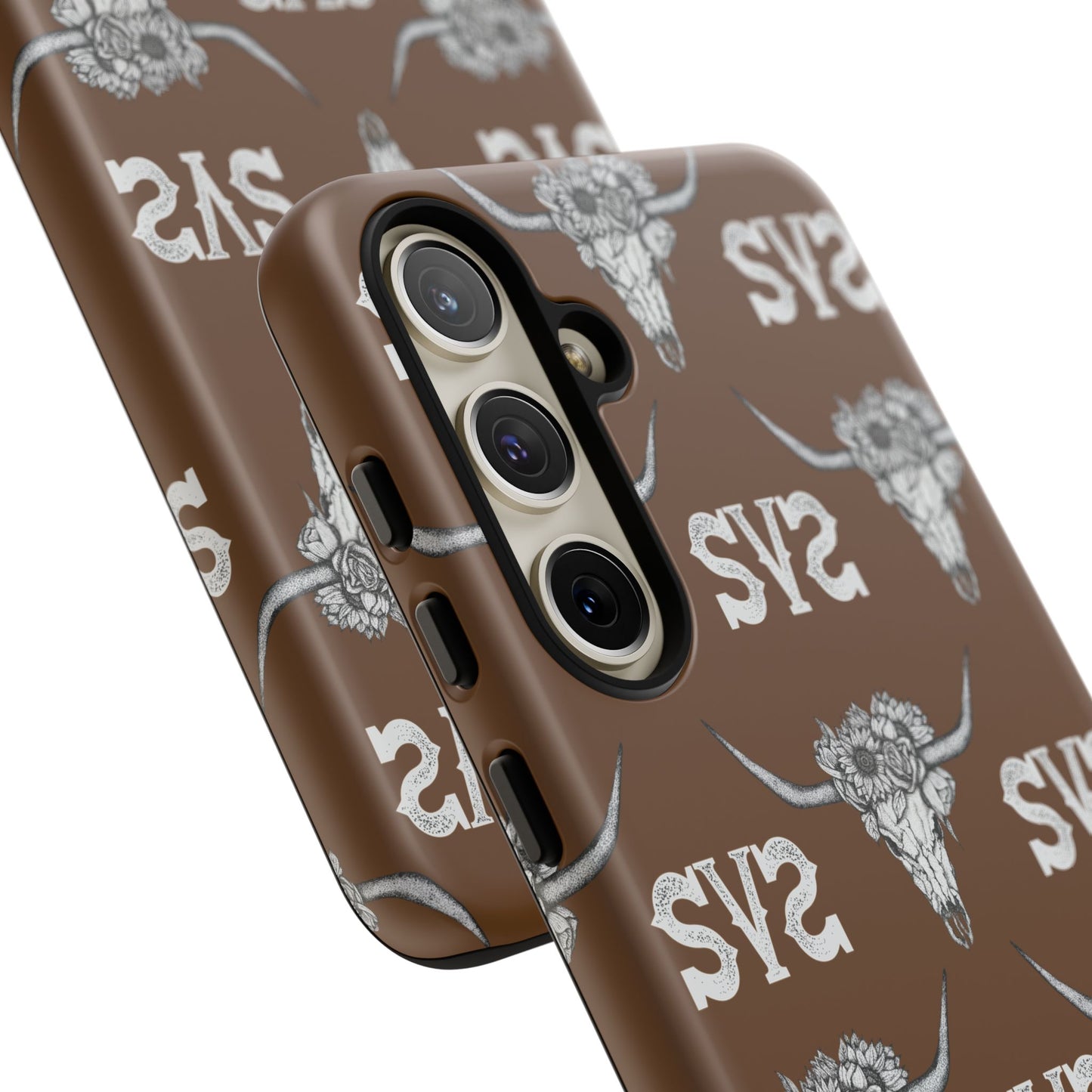 Blooms & Bone | Brown Phone Case