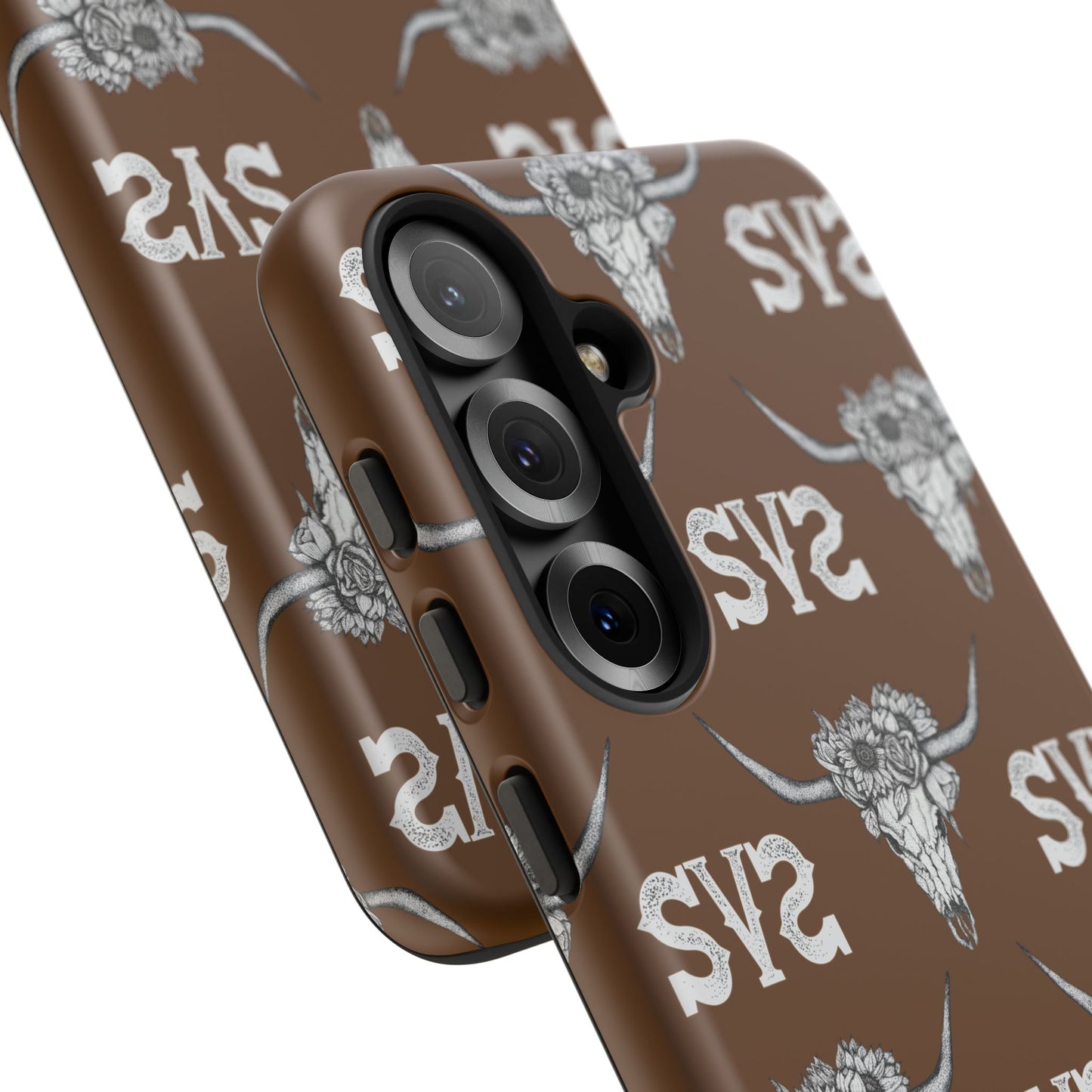 Blooms & Bone | Brown Phone Case