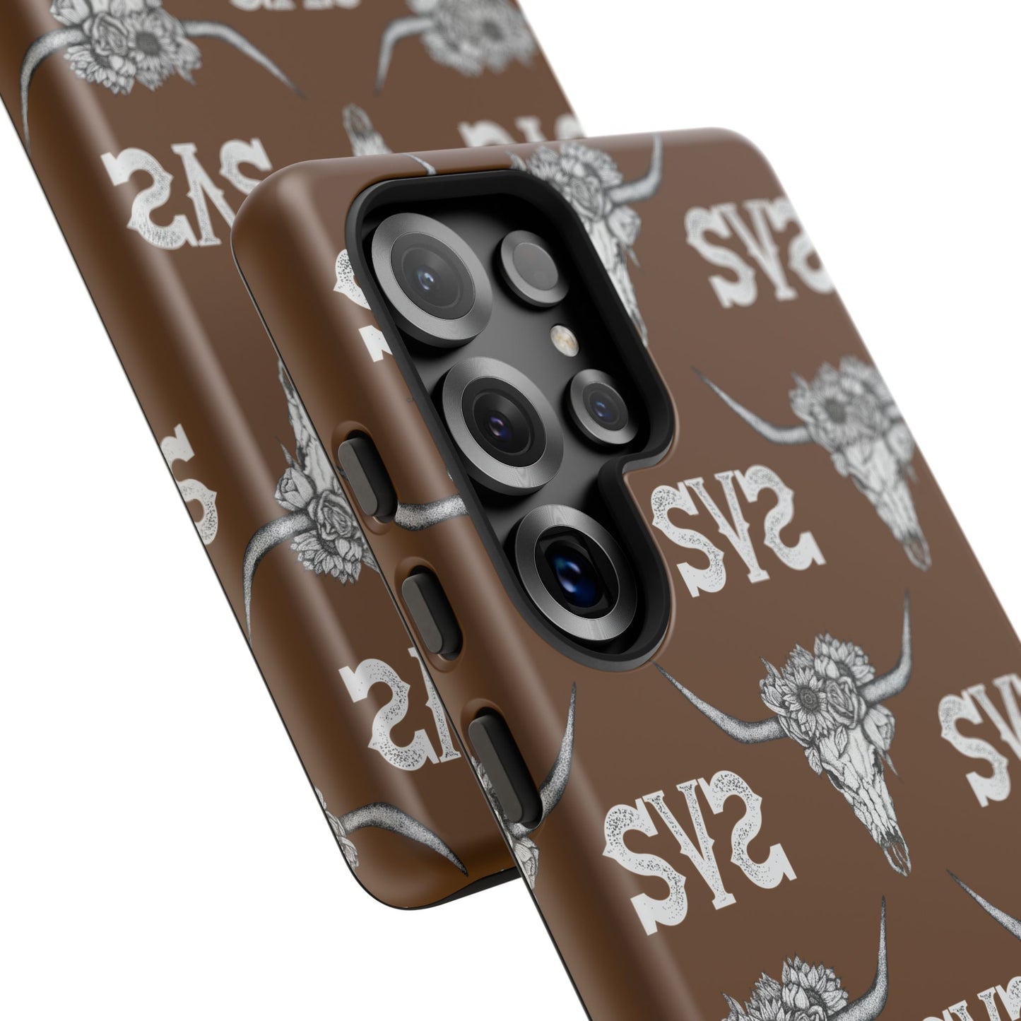 Blooms & Bone | Brown Phone Case
